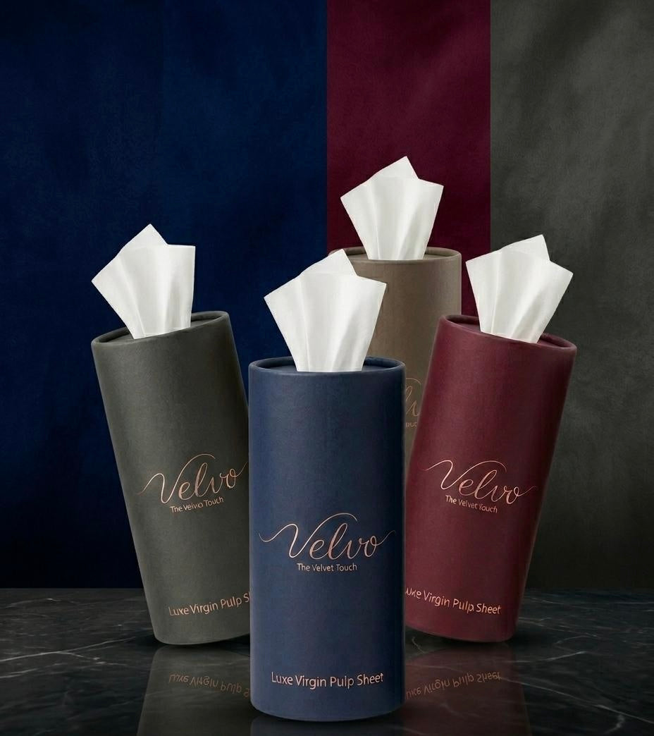 Velvo Premium Facial Tissues Combo Pack